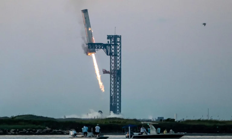 SpaceX Makes History: Starship Rocket Launch and Successful Booster Recovery